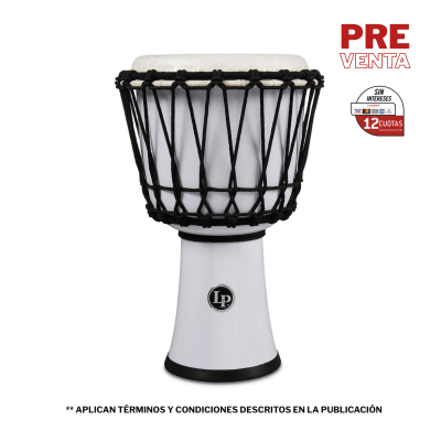 DJEMBE DJEMBE AFINABLE 7 PULGADAS LP1607WH LP