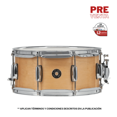 TAMBOR CATALINA MAPLE 6.5X14 ANTIQUE MAPLE CM2-6514S-AM GRETSCH