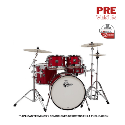 GRETSCH ENERGY 10,12,16,22 + 14 X 5,5 RED