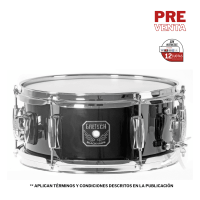 TAMBOR FULL RANGE 5.5X10 BLACKHAWK MIGHTY MINI BH-0510-BK GRETSCH