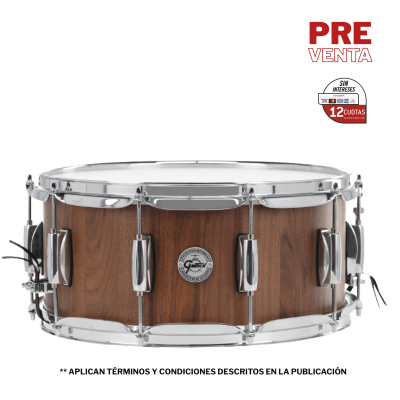 TAMBOR FULL RANGE STAVE 6.5X14 SATIN NATURAL S1-6514-WS GRETSCH