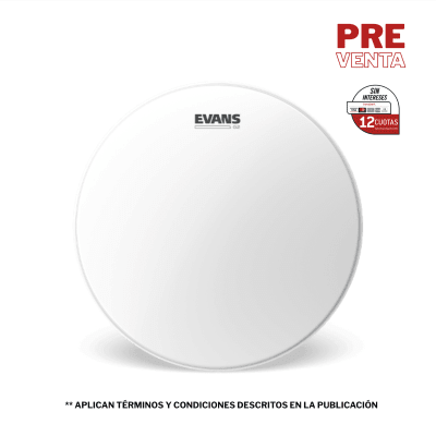 PARCHE BOMBO EVANS G2 TRANSPARENTE 22