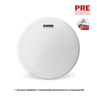PARCHE TAMBOR EVANS GENERA 14