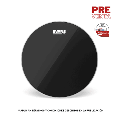PARCHE TOM EVANS BLACK CHROME 14