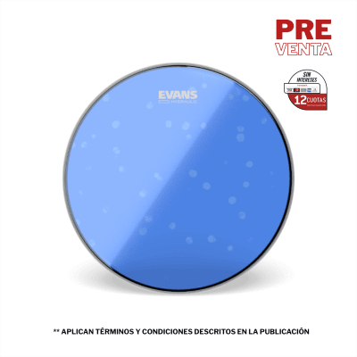 PARCHE TOM EVANS HYDRAULIC AZUL 14