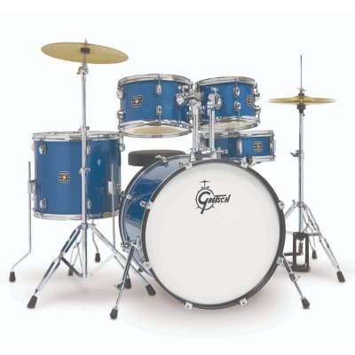 GRETSCH RENEGADE 10,12,16,22 + 14 X 5,5 BLUE SPARKLE