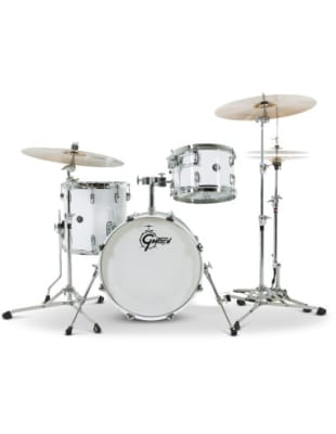 BATERÍA RENOWN MAPLE GRETSCH 18,12,14 + HOLDER VINTAGE PEARL RN2-J483-PW