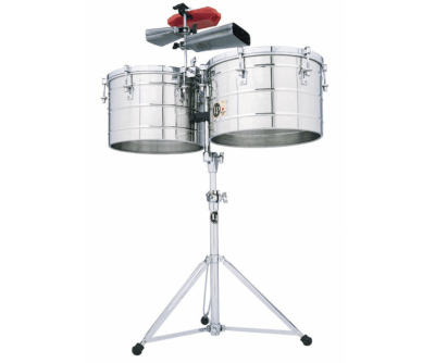 TIMBALES TITO PUENTE 15 16 THUNDER TIMBALE STAINLESS STEEL LP258-S