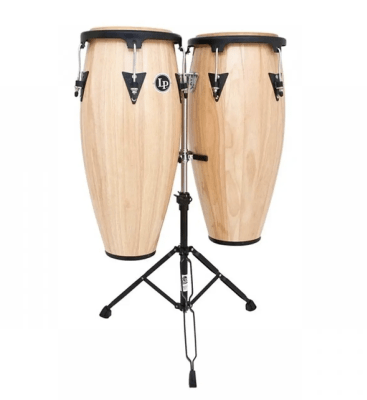 CONGA SET CITY MADERA NATURAL 10-11 CON ATRIL