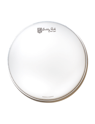 PARCHE DE TAMBOR 14 TEXTURE COATED BLANCO SIGNATURE BUDDY RICH EDICION CONMEMORATIVA TCBR14 AQUARIAN