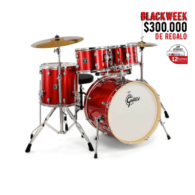 GRETSCH ENERGY 10,12,14,20 + 14 X 5,5 RED
