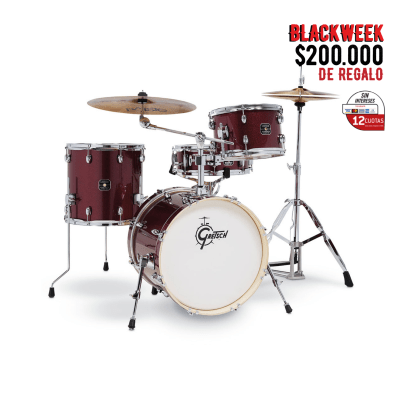 GRETSCH ENERGY 12,14,18 + 14 X 5,5 RUBY SPARKLE