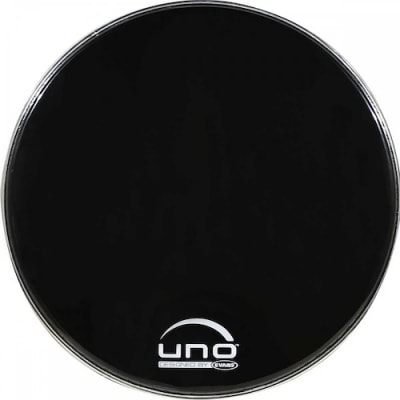 PARCHE BOMBO 18 EQ NEGRO RESONANTE UBD18RB UNO by EVANS