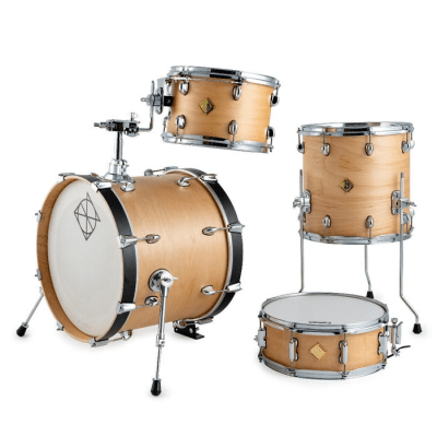 BATERIA CORNERSTONE HYBRID MAPLE 12,14,18,14x5,5 SATIN NATURAL PODCSTC418-01-SN DIXON