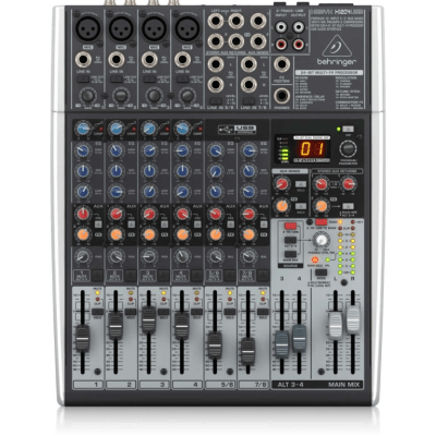 MIXER ANALOGO USB 8 CANALES XENYX X1204USB BEHRINGER