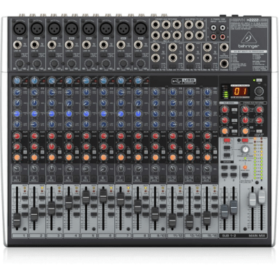 MIXER ANALOGO USB 16 CANALES XENYX X2222USB BEHRINGER