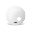 PARCHE BOMBO EVANS EQ3 RESONANTE BLANCO LISO 22 2