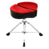 RED SPINAL-G DRUM THRONE WITH 4 LEG BASE 0