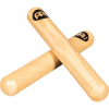 WOOD CLAVES CLASSIC SOLID HARDWOOD CL1HW MEINL PERCUSSION 2