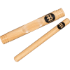 WOOD CLAVES AFRICAN SOLID HARDWOOD CL2HW MEINL PERCUSSION 4