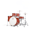 BATERIA 5 PIEZAS CON HARDWARE CHAMPAGNE SPARKLE 10,12,14,20,14x5,5 PODSP520BCPS SPARK DIXON 2