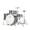 BATERIA 5 PIEZAS CON HARDWARE CYCLONE SILVER 10,12,14,20,14x5,5 PODSP520BCSL SPARK DIXON 2