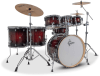 SHELLPACK CATALINA MAPLE 8,10,12,14,16,22 + 14X6.5 DEEP CHERRY BURST CM2-E627-DCB GRETSCH 0