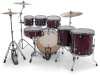 SHELLPACK CATALINA MAPLE 8,10,12,14,16,22 + 14X6.5 PURPLE GLOSS CM2-E627-PG GRETSCH 2