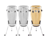 TUMBA 12 1/2 MARATHON EXCLUSIVE SERIES TUMBA NATURAL CHROME PLATED HW TRUE SKIN BUFFA MEC1212NT-CH MEINL PERCUSSION 2