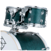SHELLPACK 5 PIEZAS SEE THROUGH GREEN LACQUER 10,12,16,22,14x6,5 PODSPB522STG SPARK DIXON 2