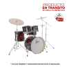 SHELLPACK CATALINA MAPLE 10,12,14,20 + 14X5.5 DEEP CHERRY BURST CM2-E605-DCB GRETSCH 0
