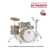 BATERIA 5 PIEZAS CON HARDWARE CHAMPAGNE SPARKLE 10,12,14,20,14x5,5 PODSP520C2GG SPARK DIXON 0