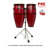 SET CONGAS DISCOVERY II ULTRALIGERAS 10 Y 11 RED LP646DII-RD LP 0