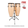 CONGA SET CITY MADERA NATURAL 11-12 CON ATRIL 0