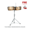 TIMBAL TITO PUENTE BRONZE 14 Y 15 PULGADAS 0
