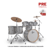 SHELLPACK CATALINA MAPLE 8,10,12,14,16,22 + 14X6.5 SILVER SPARKLE CM2-E627-SS GRETSCH 0