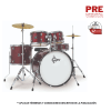 GRETSCH RENEGADE 10,12,14,20 + 14 X 5,5 RUBY SPARKLE 0