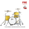 SHELLPACK 12 14 18 + 14X5 YELLOW SATIN FLAME CATALINA CLUB CC2-J484-YSF GRETSCH 0