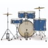 GRETSCH RENEGADE 10,12,16,22 + 14 X 5,5 BLUE SPARKLE 2