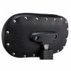 BLACK SPINAL-G DRUM THRONE WITH BACK REST & 4 LEG BASE 4