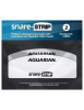 PROTECTOR DE PARCHE BORDONERO SNARE-STRIP SET2 ST4 AQUARIAN 3