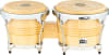 WOOD BONGO NATURAL CHROME PLATED HARDWARE WB200NT-CH MEINL PERCUSSION 2