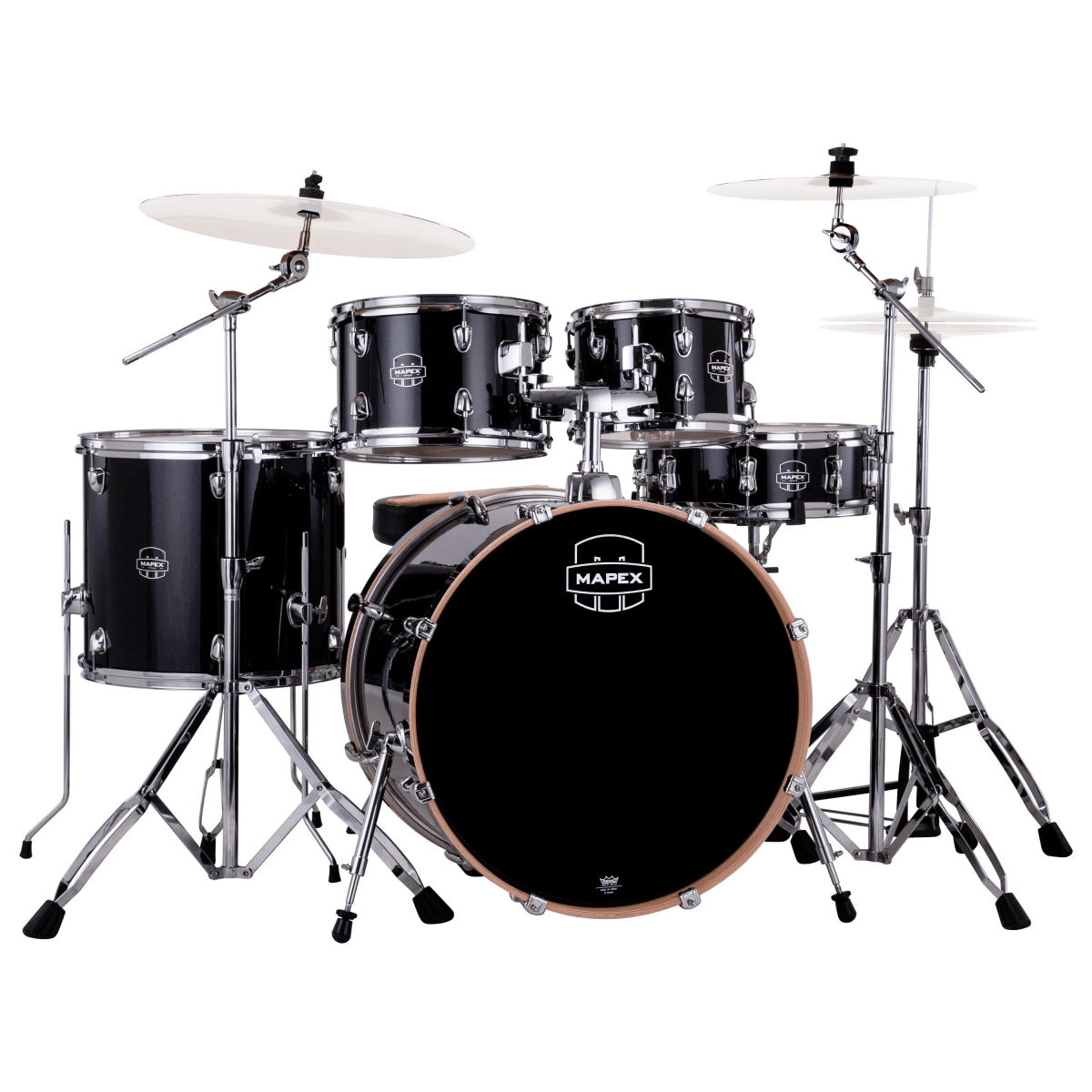 SHELL PACK + HARDWARE VENUS SERIES BLACK GALAXY SPARKLE VE5295FTVH MAPEX 1