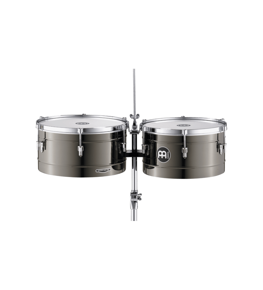 TIMBALES 14 & 15 MARATHON SERIES  BLACK NICKEL MT1415BN MEINL PERCUSSION 1