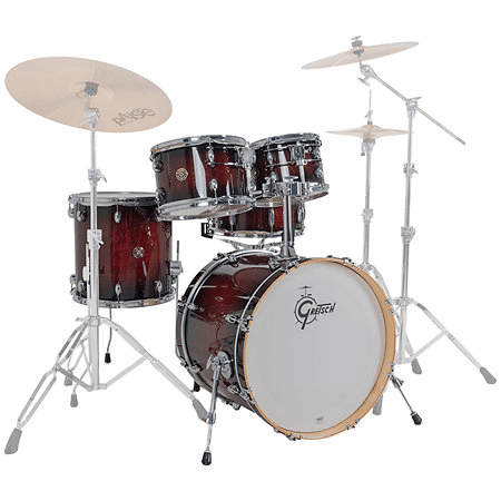 SHELLPACK CATALINA MAPLE 10,12,14,20 + 14X5.5 DEEP CHERRY BURST CM2-E605-DCB GRETSCH2