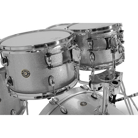 SHELLPACK CATALINA MAPLE 10,12,14,20 + 14X5.5 SILVER SPARKLE CM2-E605-SS GRETSCH3