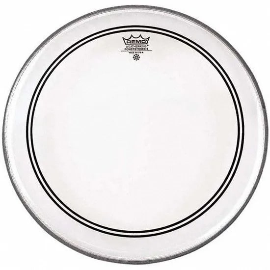 PARCHE DE BOMBO 22 POWERSTROKE 3 CLEAR BASS HEAD P3-1322-C2 REMO 1