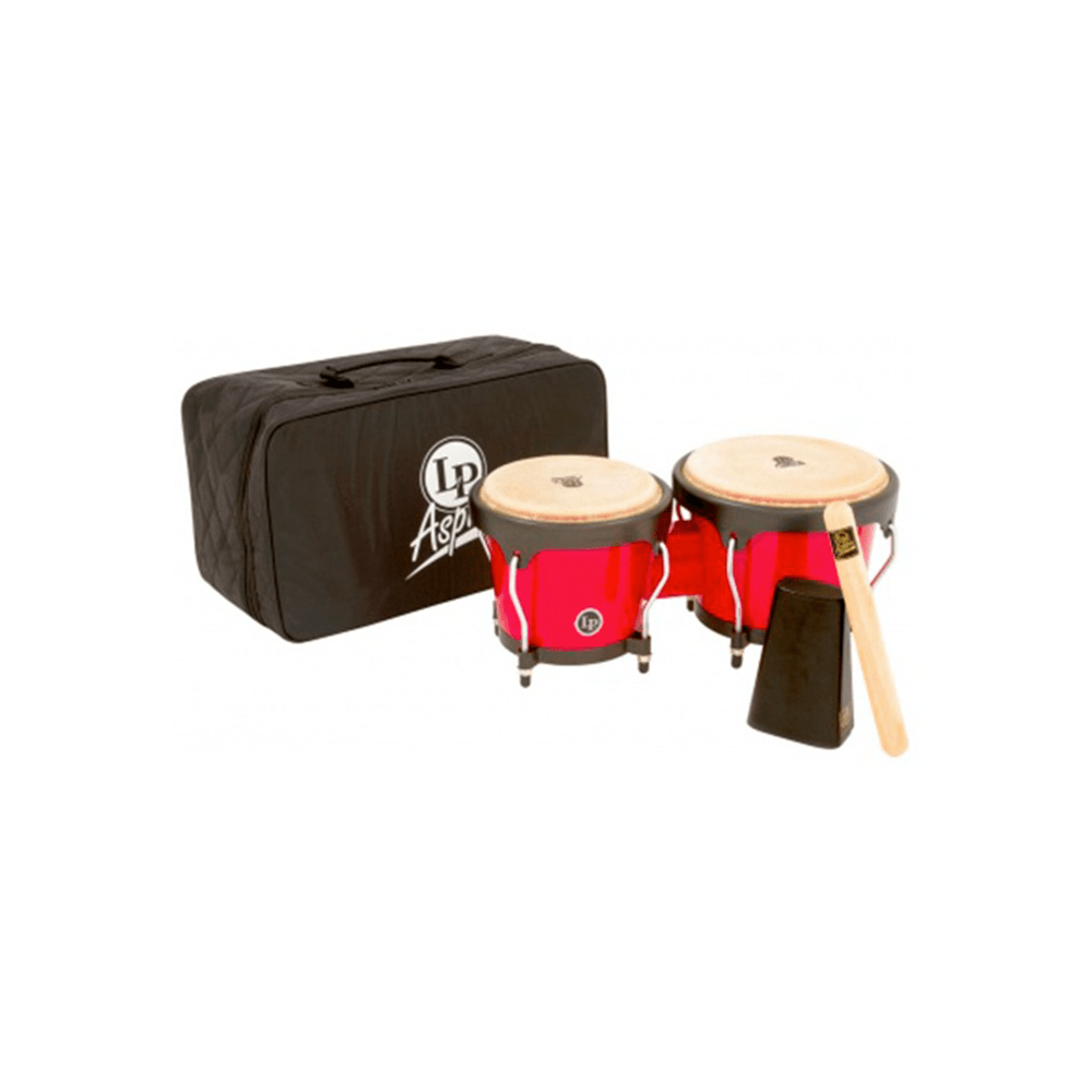 BONGO ASPIRE 6 3/4 Y 8 PULGADAS CON CAMPANA Y FUNDA 1