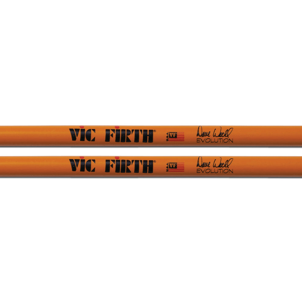 VIC FIRTH BAQUETA DAVE WECKL EVOLUTION SDW2 PUNTA DE MADERA2