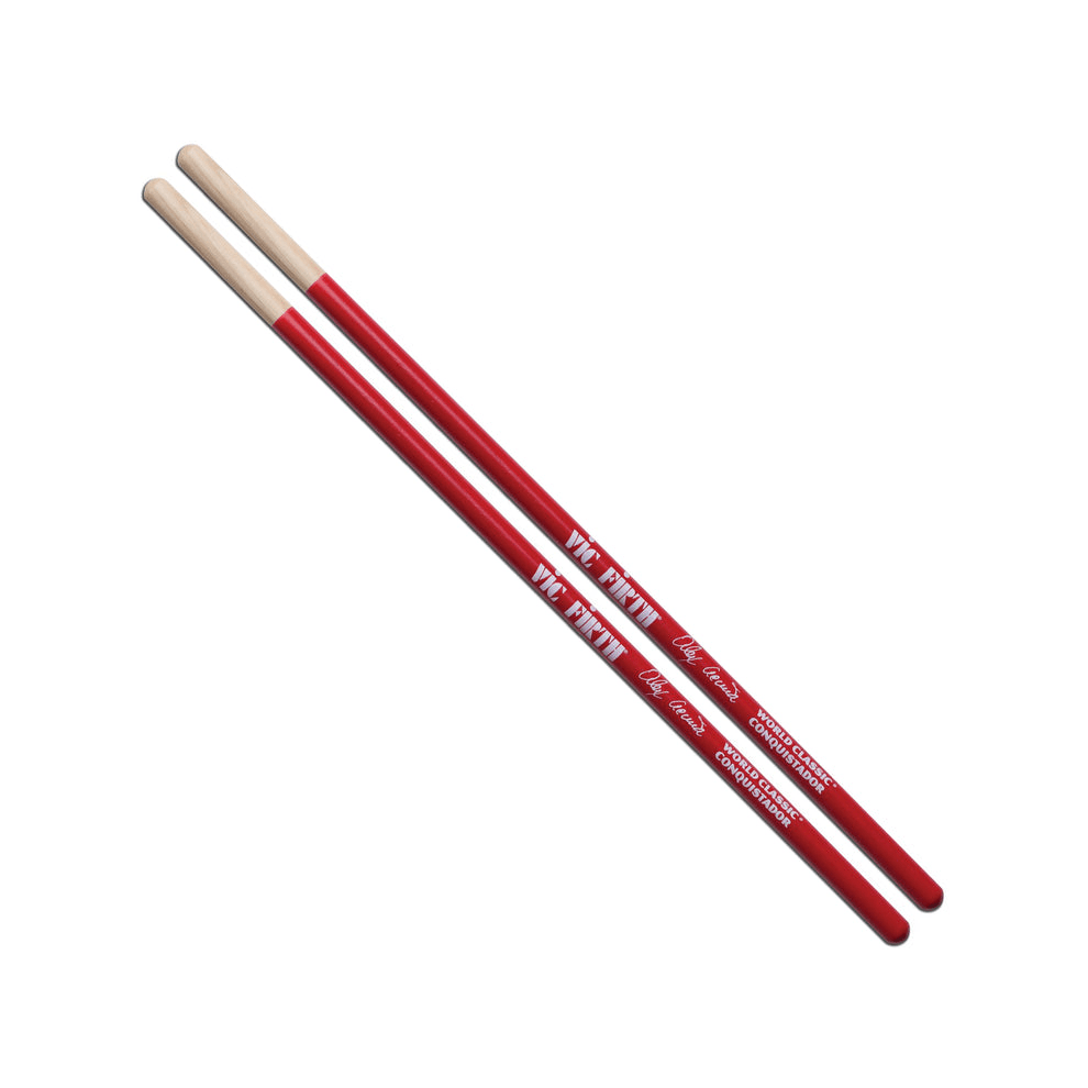 VIC FIRTH BAQUETA TIMBAL ROJO ALEX ACUÑA SAA CONQUISTADOR 1